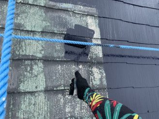郡山市　屋根塗装　付帯部塗装