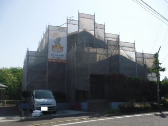 須賀川市　屋根塗装　外壁塗装　付帯部塗装