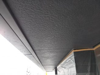 郡山市　屋根重ね葺き　付帯部塗装